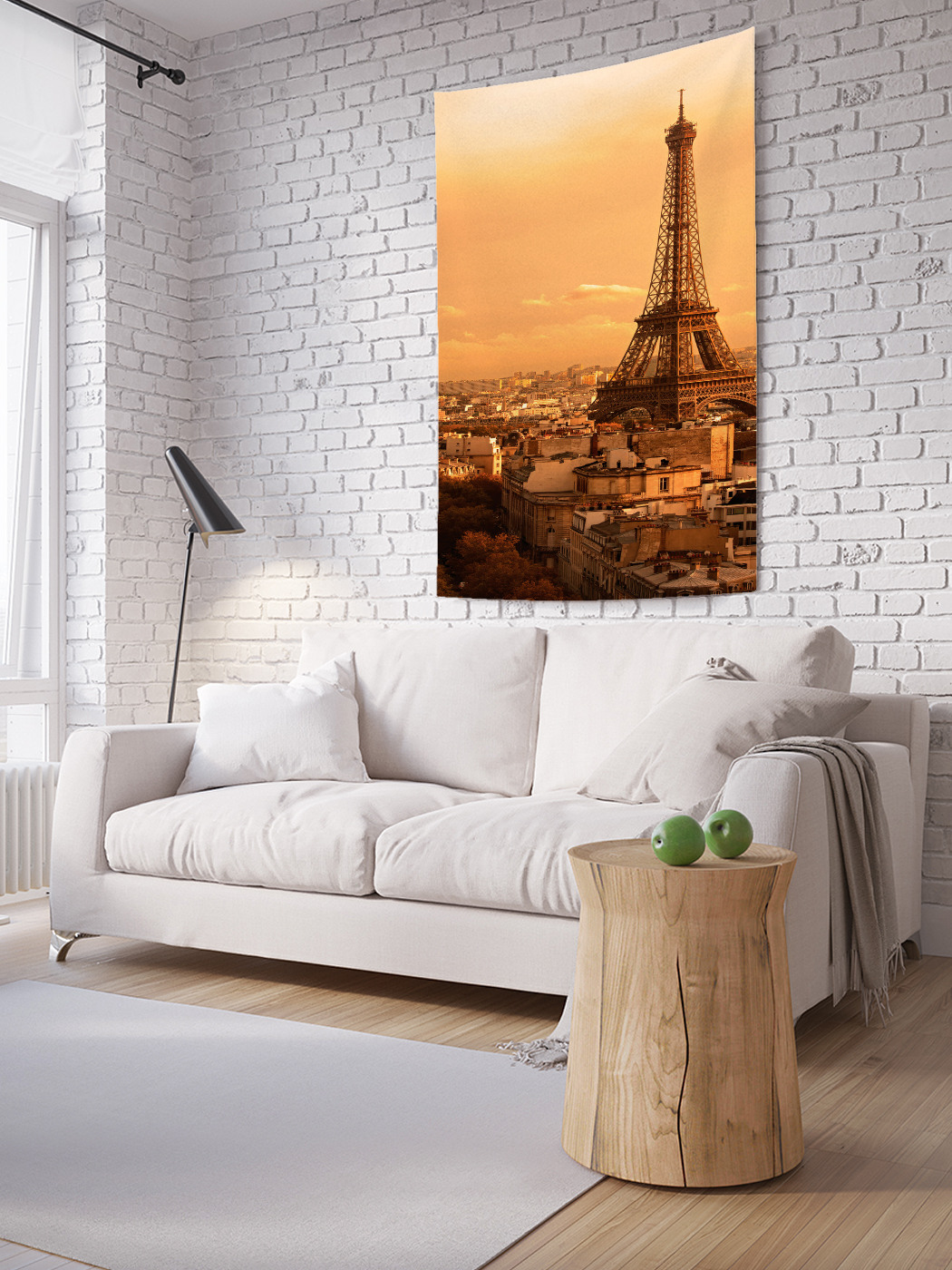 

Вертикальное фотопанно на стену JoyArty Парижские виды 100x150 см, Парижские виды