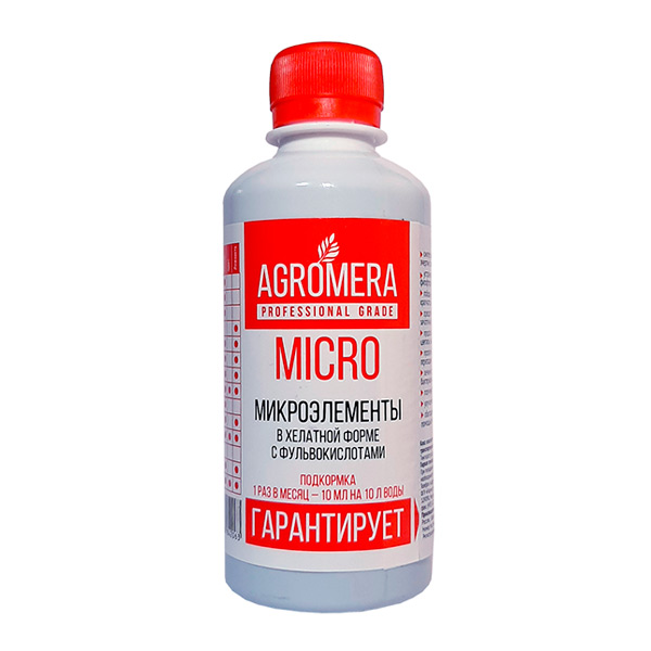 

Минеральное удобрение Мера АгроМЕРА 0,25 л, АгроМЕРА Микроэлементы