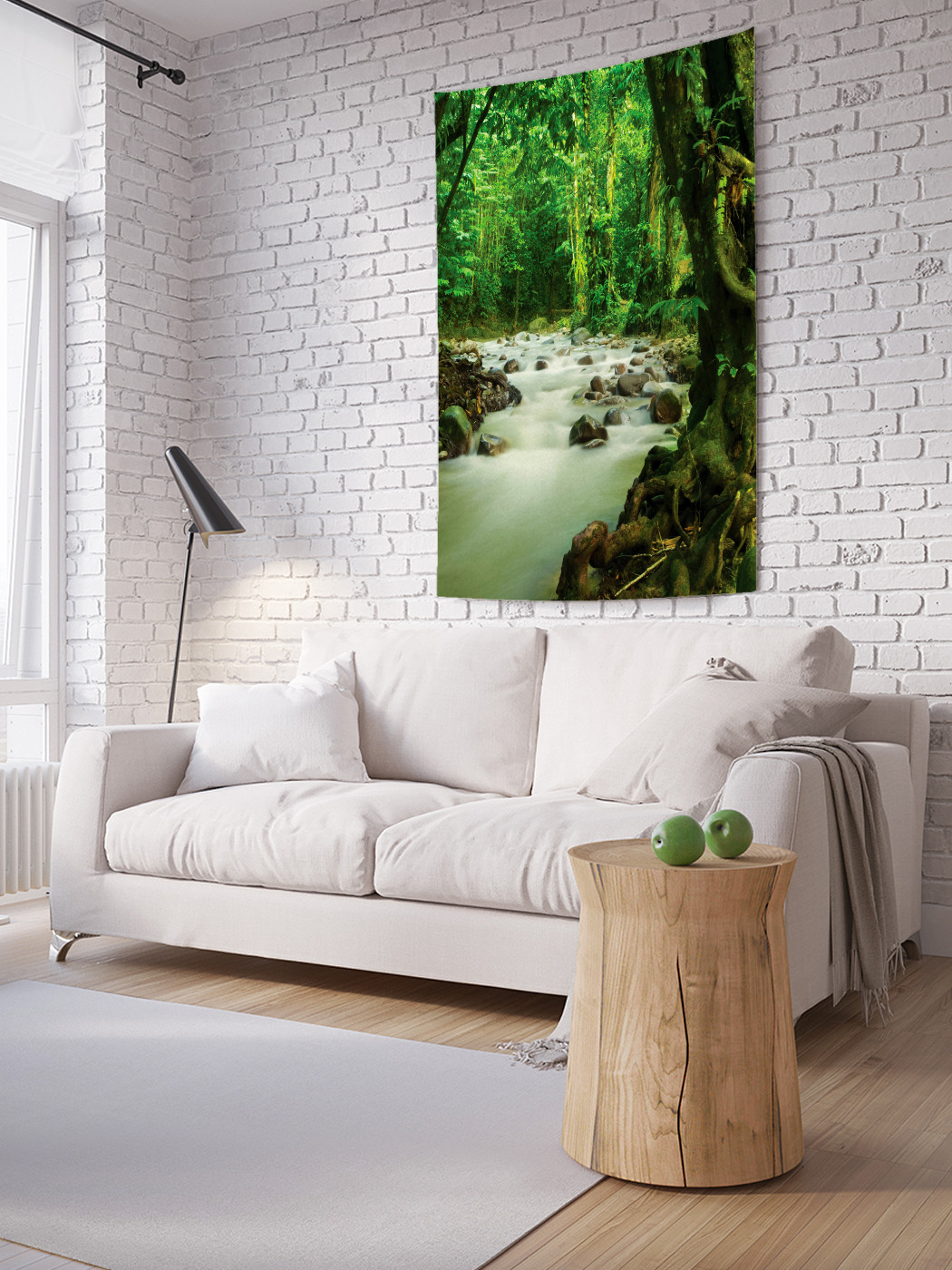

Вертикальное фотопанно на стену JoyArty Речные брызги 100x150 см, Речные брызги