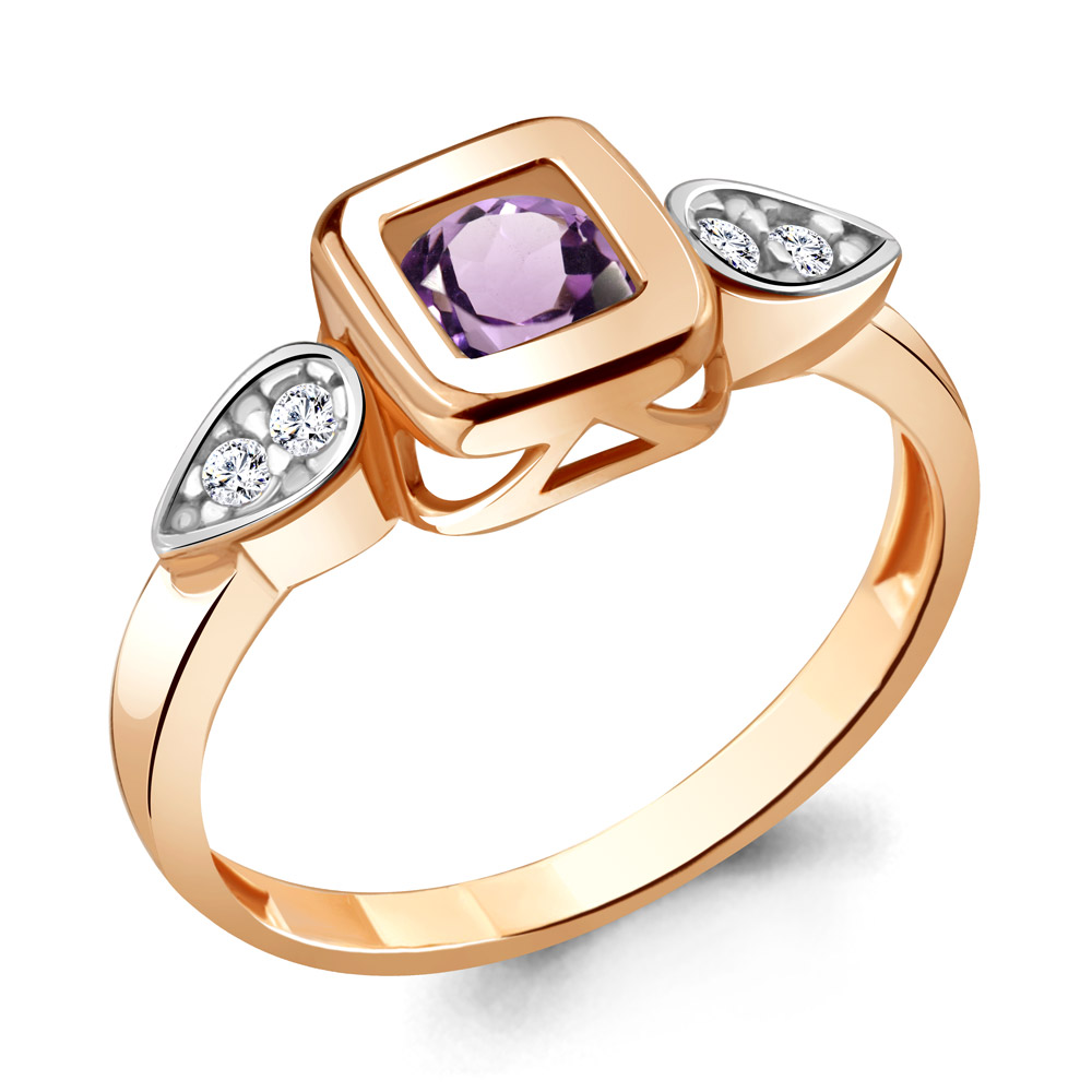 

Кольцо из серебра р. , AQUAMARINE 6921904А_925_з, 6921904А_925_з