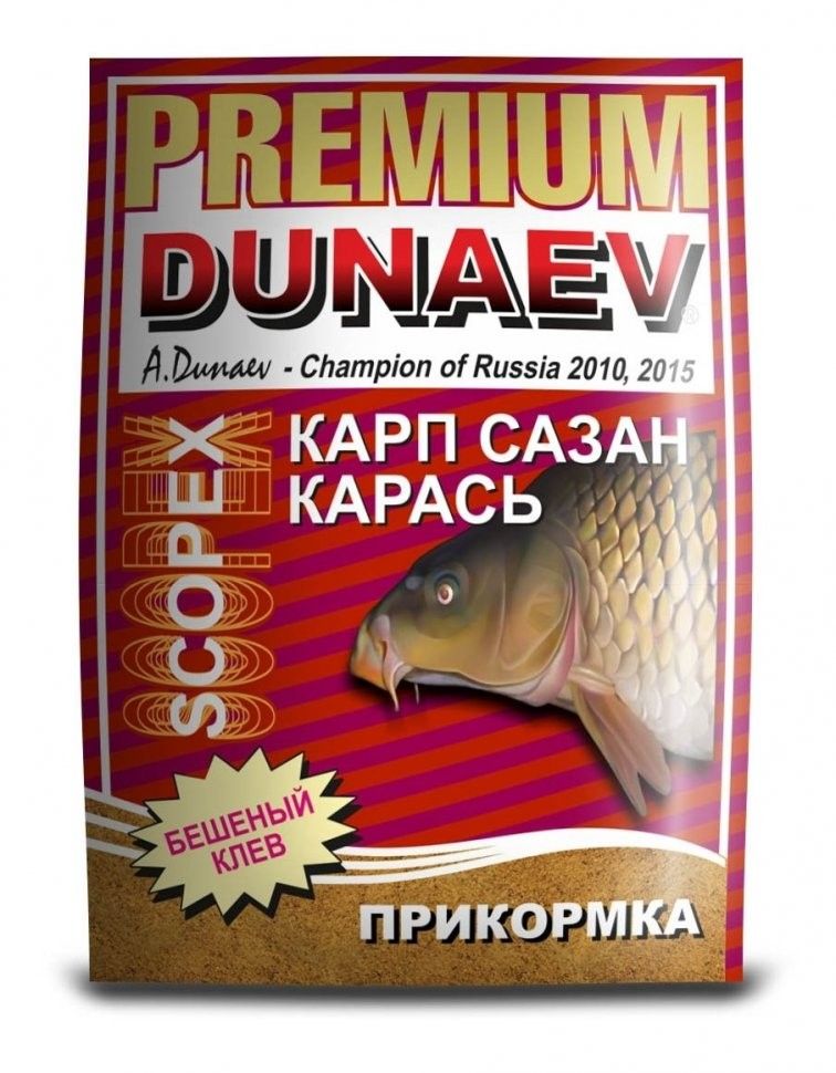 

Прикормка DUNAEV PREMIUM Карп Сазан Карась (1кг) Скопекс, Коричневый, PREMIUM