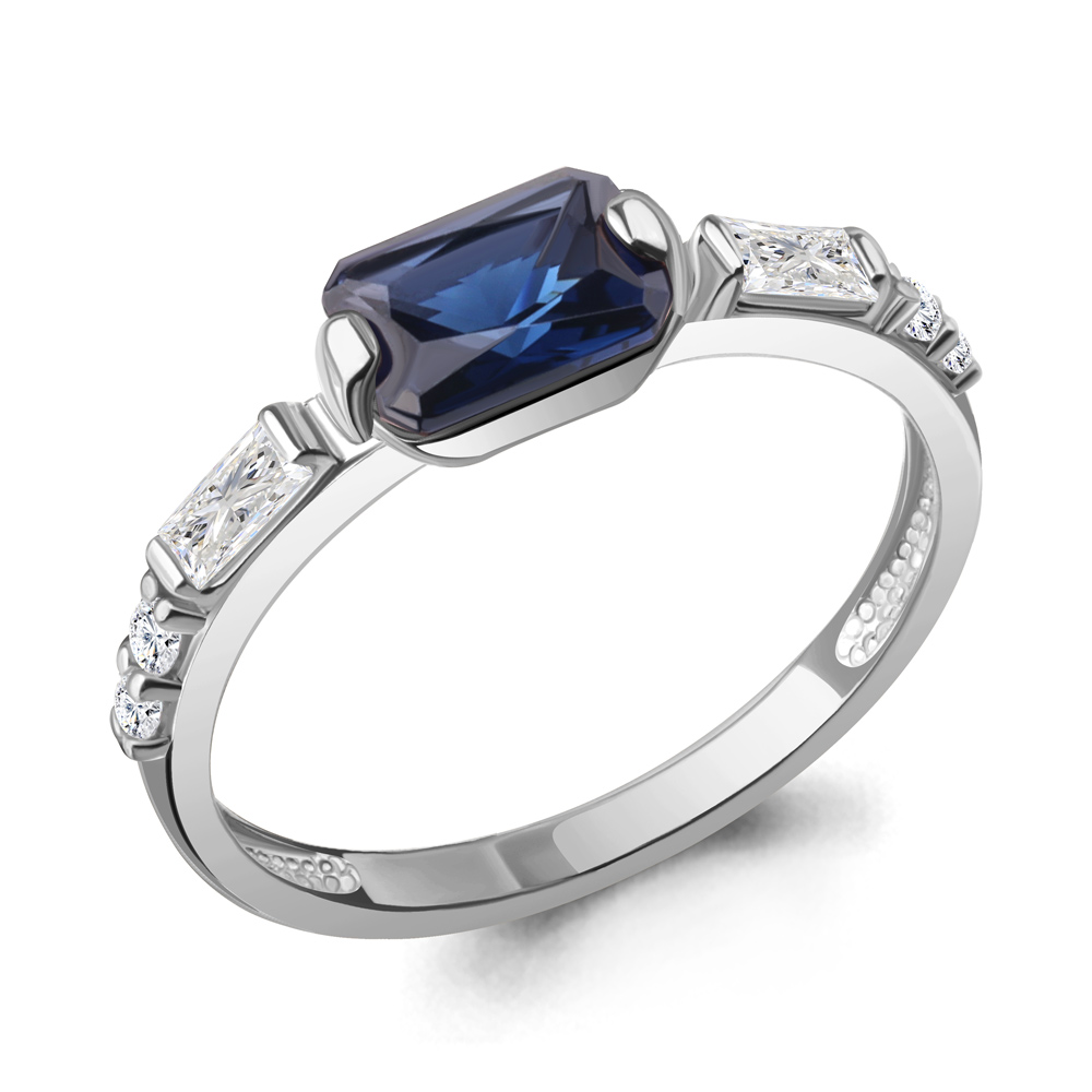 

Кольцо из серебра р. , AQUAMARINE 67838АБ_925_р, 67838АБ_925_р