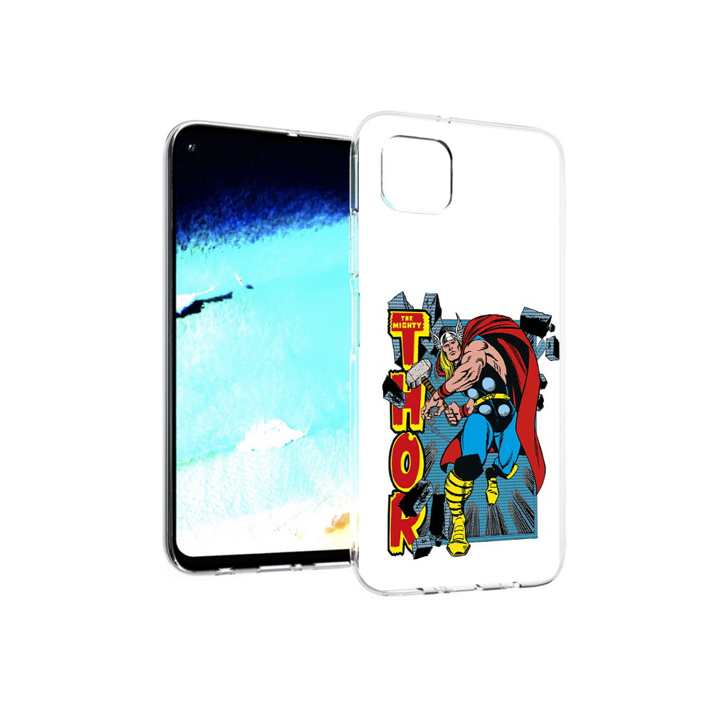 Чехол MyPads Tocco для Huawei Nova 6 SE тор комикс