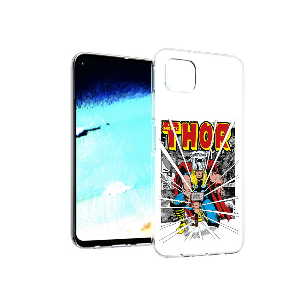 

Чехол MyPads Tocco для Huawei Nova 6 SE тор рисунок, Прозрачный, Tocco