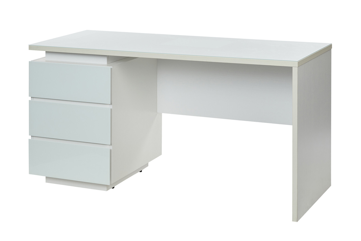 Письменный стол MetalDesign MD 767, 150х60х77 см, белый