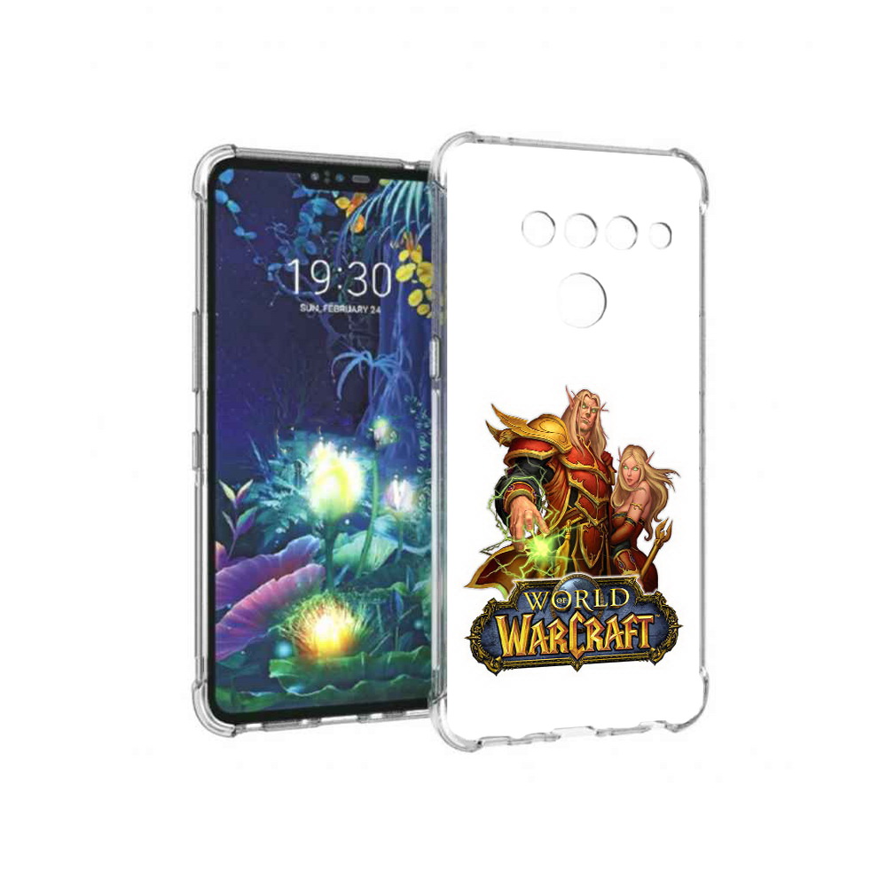 

Чехол MyPads Tocco для LG V50 ThinQ варкрафт2, Прозрачный, Tocco