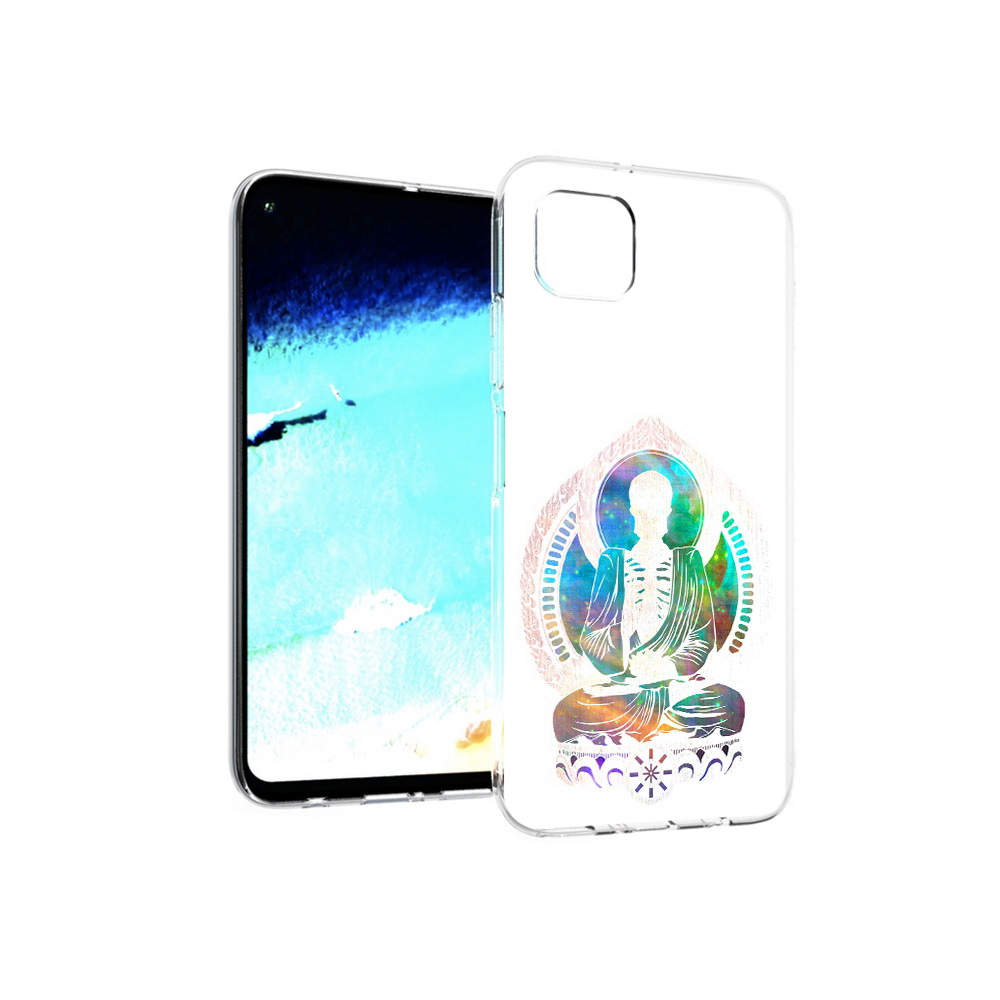 

Чехол MyPads Tocco для Huawei Nova 6 SE умный скелет, Прозрачный, Tocco