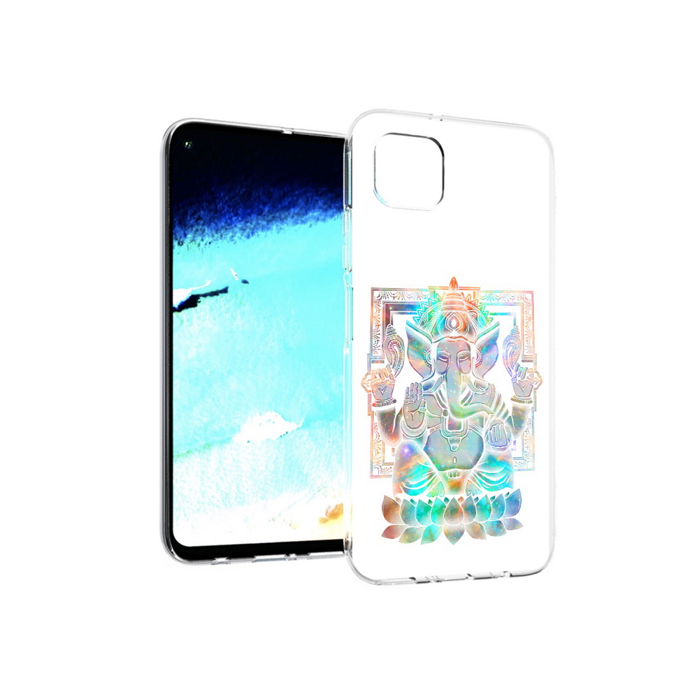 

Чехол MyPads Tocco для Huawei Nova 6 SE умный слон, Прозрачный, Tocco