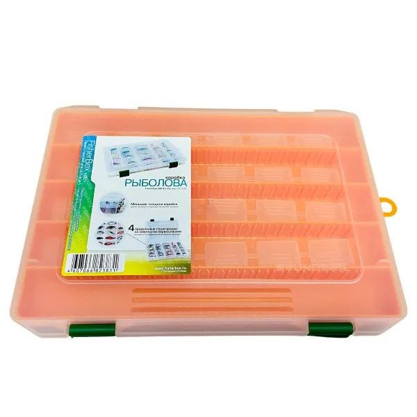 

Коробка FisherBox FB-250 orange (25x19x04)