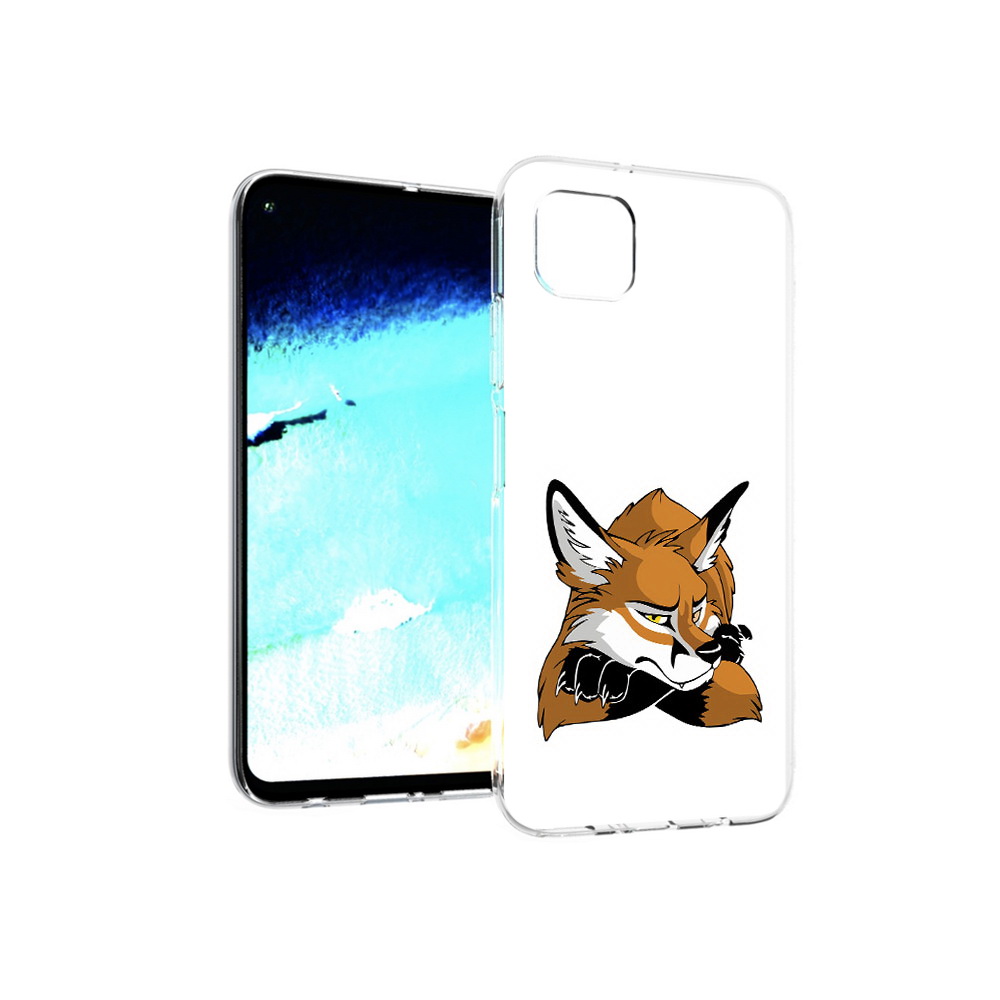 

Чехол MyPads Tocco для Huawei Nova 6 SE фокс, Прозрачный, Tocco