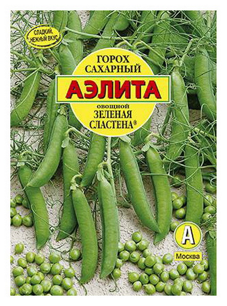 

Семена горох Аэлита Зеленая сластена 00-00580133 1 уп.