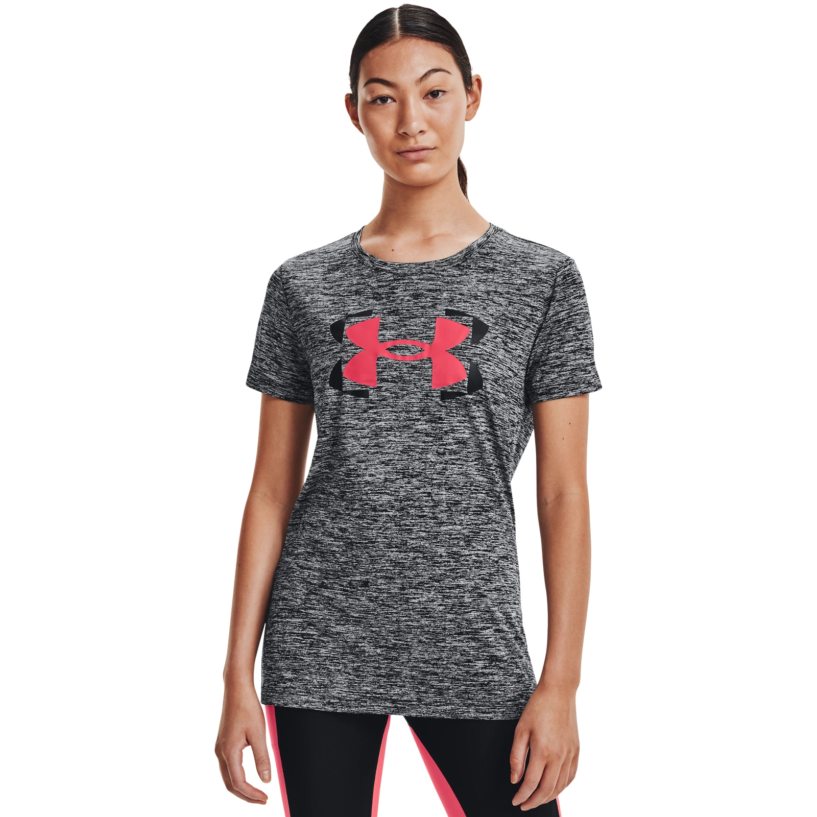 фото Футболка женская under armour 1366125-001 черная xs