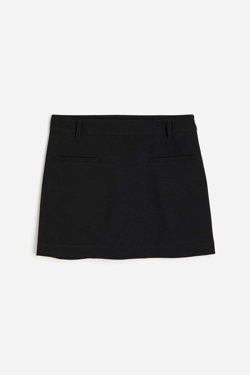 

Юбка женская H&M 1235466 черная 34 EU, Черный, 1235466