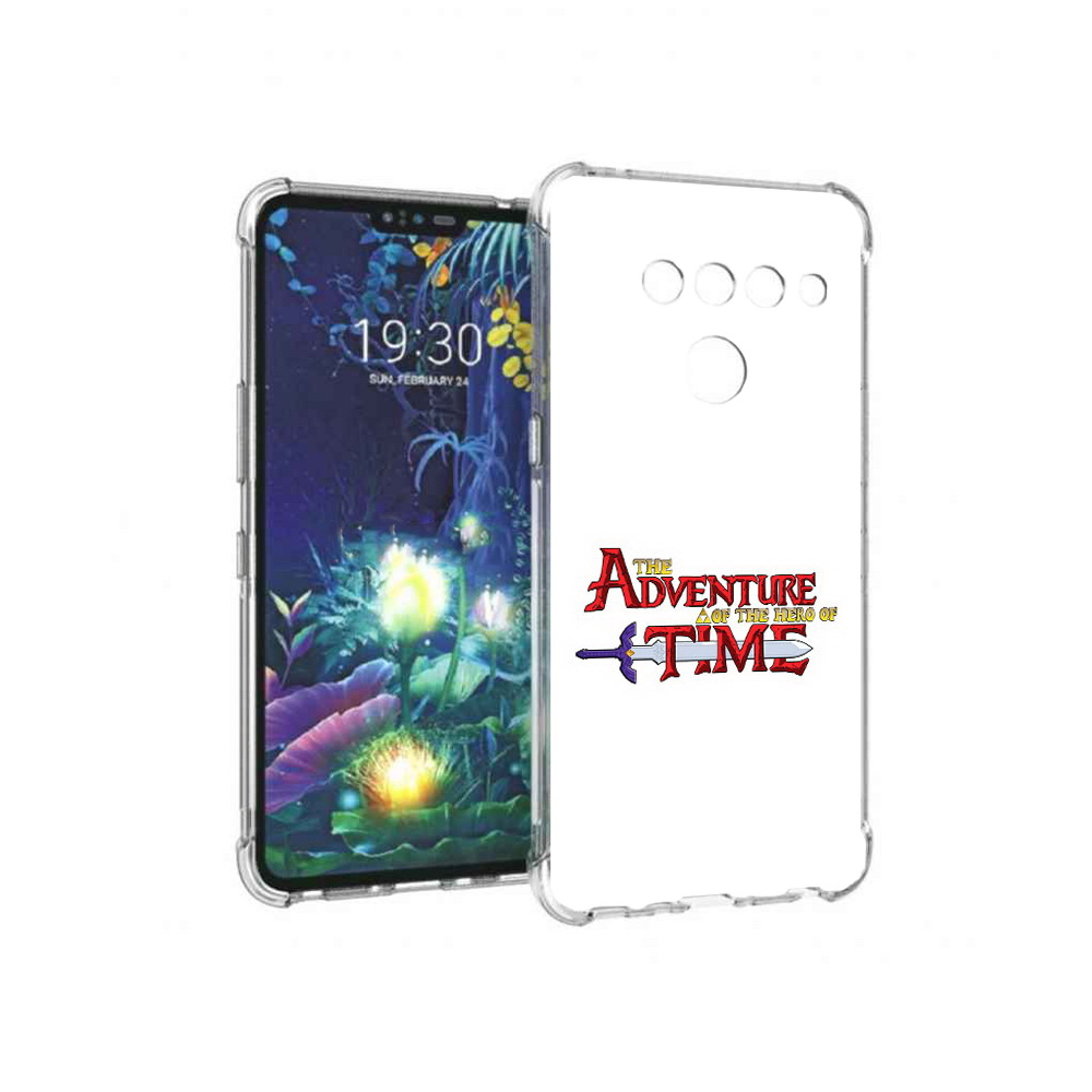 

Чехол MyPads Tocco для LG V50 ThinQ время приключений логотип, Прозрачный, Tocco