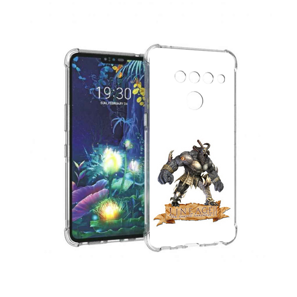 

Чехол MyPads Tocco для LG V50 ThinQ Байлор, Прозрачный, Tocco