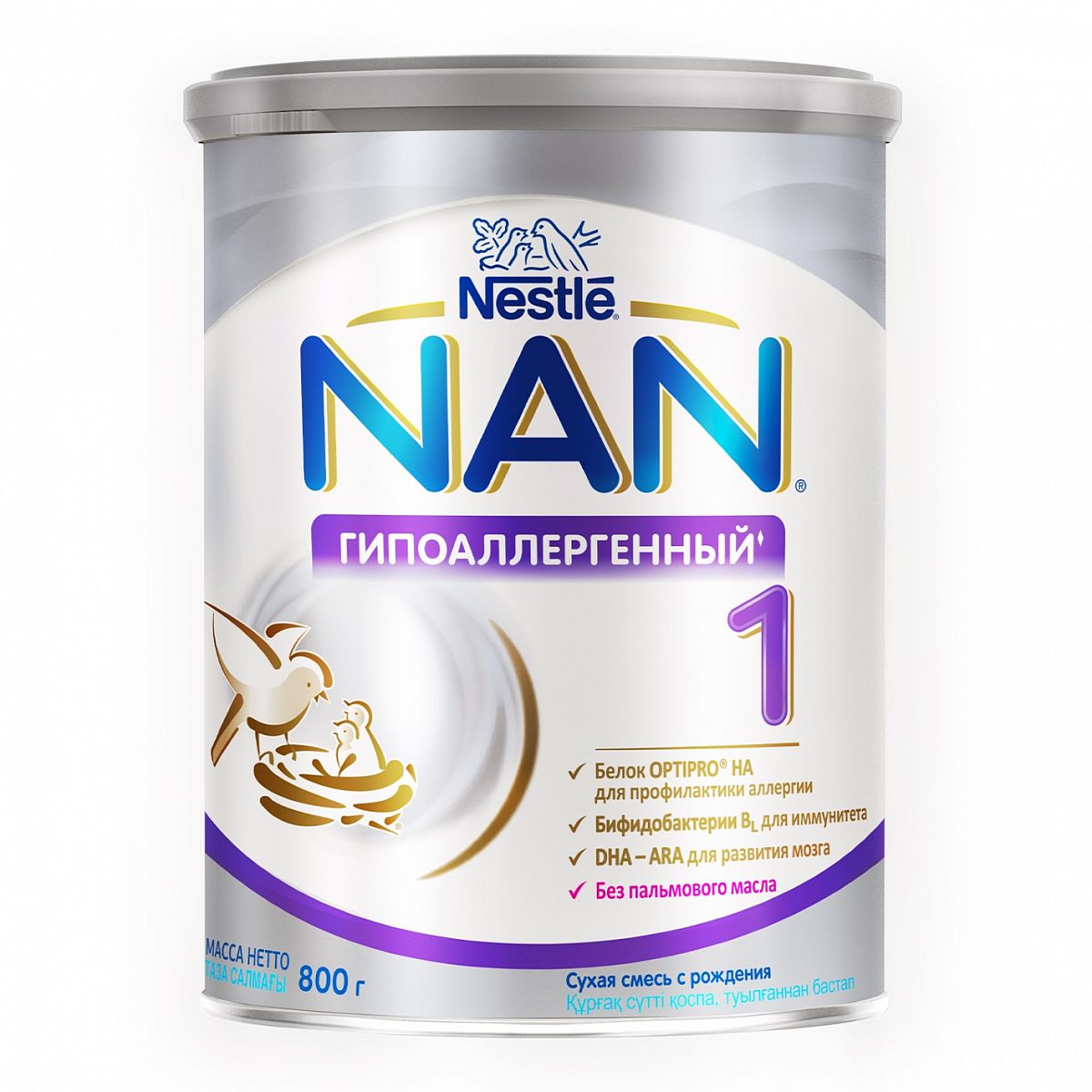 

Молочная смесь NAN Гипоаллергенный 1 Optipro HA с рождения 800 г