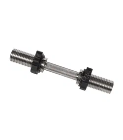 Гриф для штанги гантельный MB Barbell MB-BarM50-M390B 39 см, 50 мм