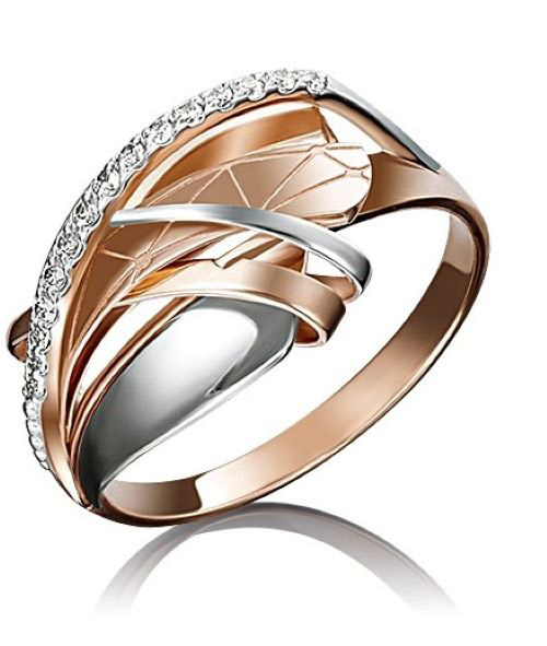 

Кольцо из золота р. 17 PLATINA jewelry 01-5151-00-401-1111-66, фианит, 01-5151-00-401-1111-66