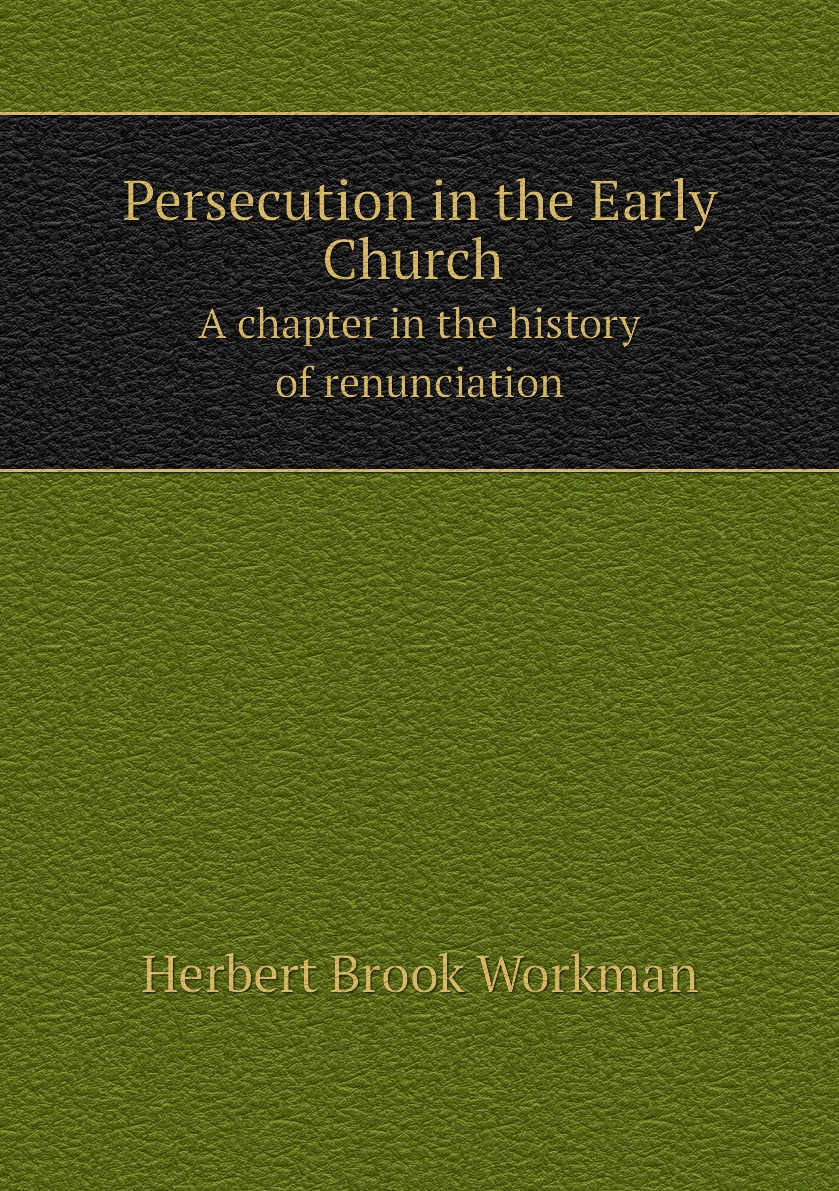 

Persecution in the Early Church