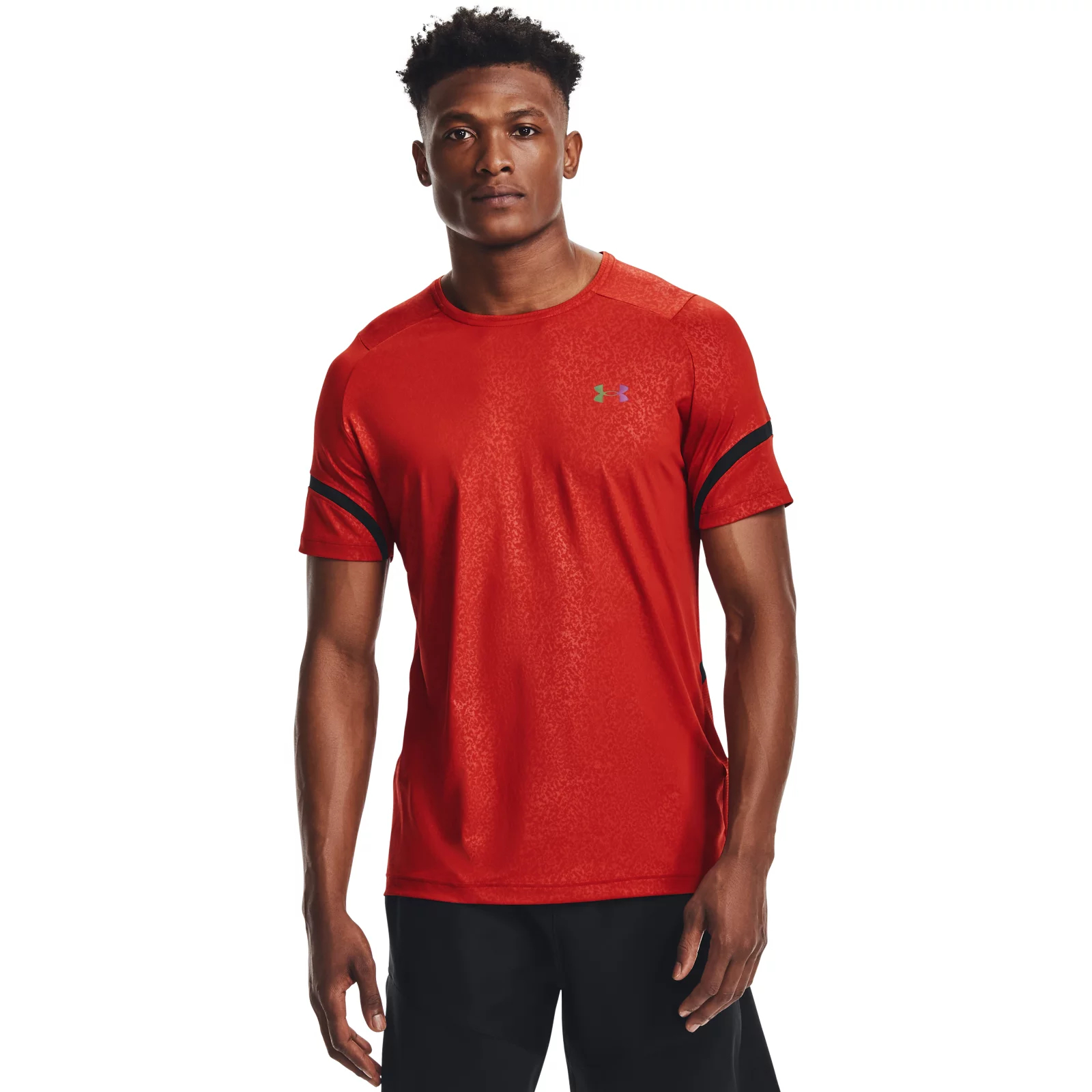 фото Футболка мужская under armour 1366064 оранжевая s/m