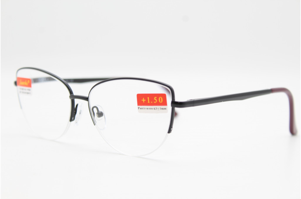 Готовые очки для зрения DACCHI 36048ч3,0, черные, +3,00