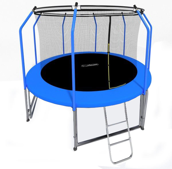 

Батут i-JUMP Elegant Light с сеткой и лестницей 305 см, blue, Синий, Elegant Light
