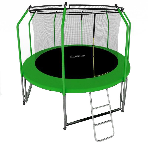 

Батут i-JUMP Elegant Light с сеткой и лестницей 244 см, green, Elegant Light