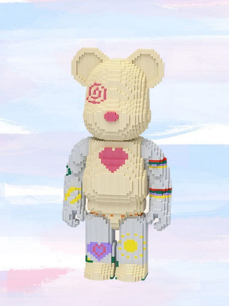 Конструктор 3D Tai-D-X Мишка кремовый 5529