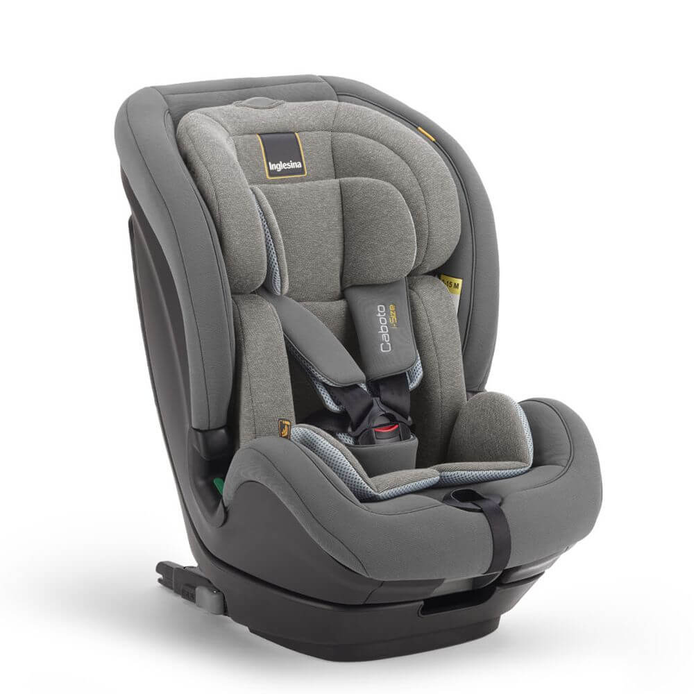 Автокресло Inglesina Caboto i-Size, Stone Grey, 1-12 л база для автокресла inglesina isofix i size av03k6200