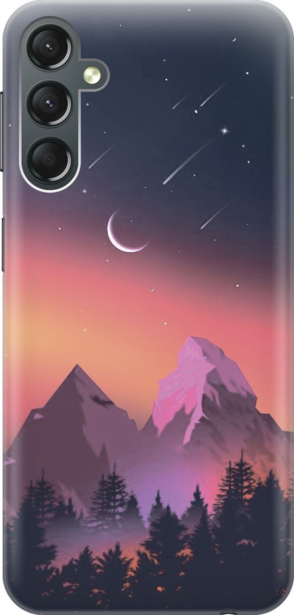 Силиконовый чехол на Samsung Galaxy A24 с принтом 