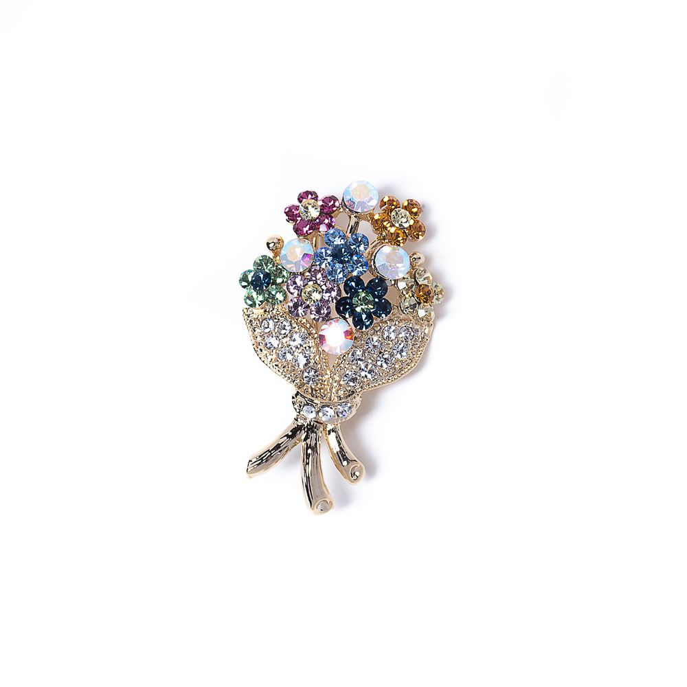 

Брошь из бижутерного сплава с swarovski Moon Paris MoS-21.10-005, MoS-21.10-005