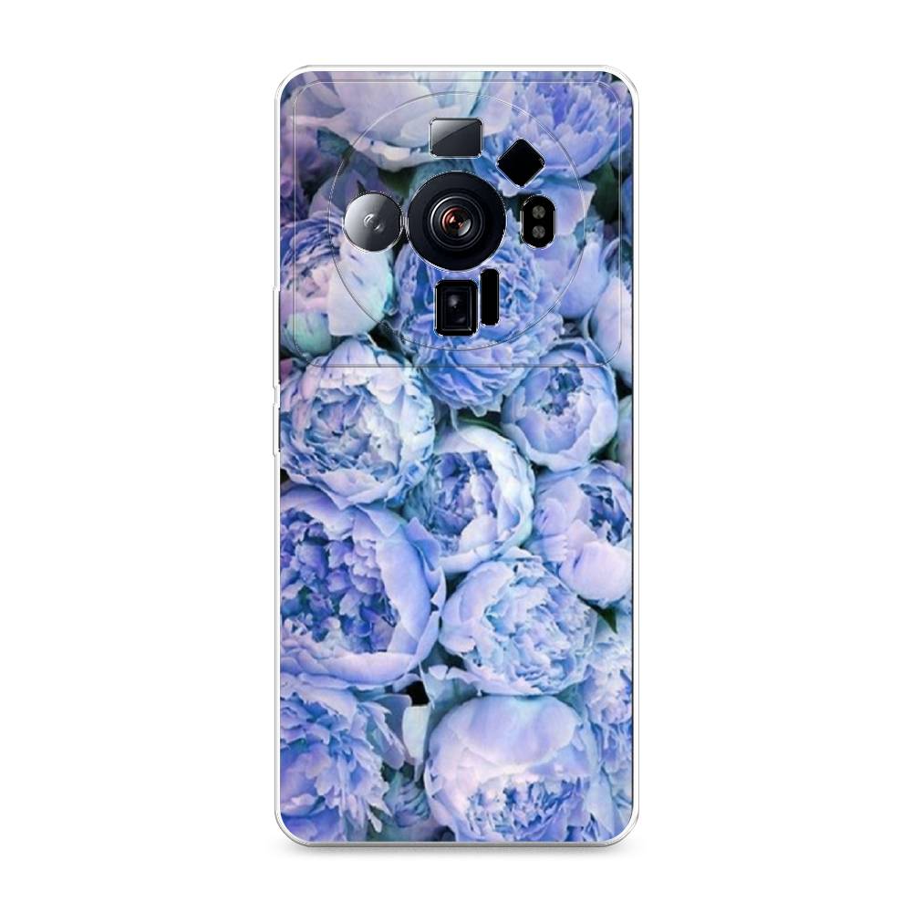 

Чехол Awog на Xiaomi 12S Ultra "Пионы голубые", Разноцветный, 314550-8