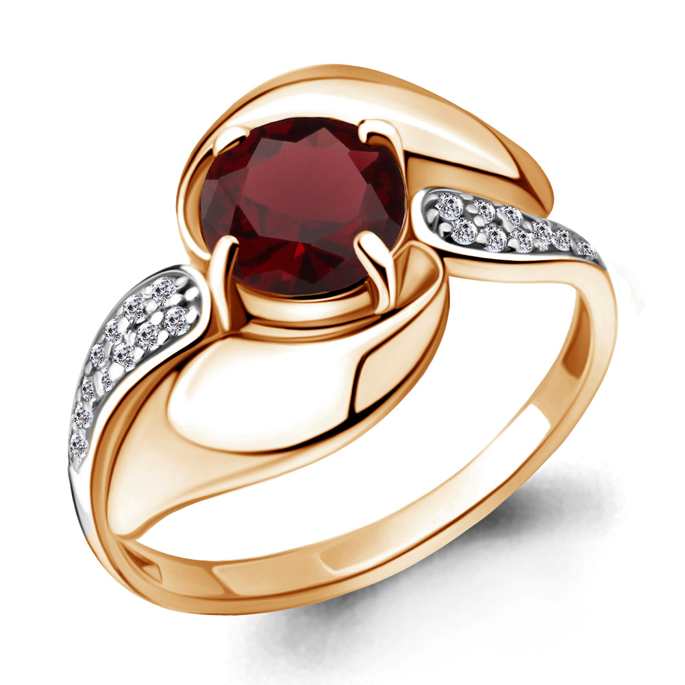 

Кольцо из серебра р.  AQUAMARINE 6587103А_925_з, 6587103А_925_з