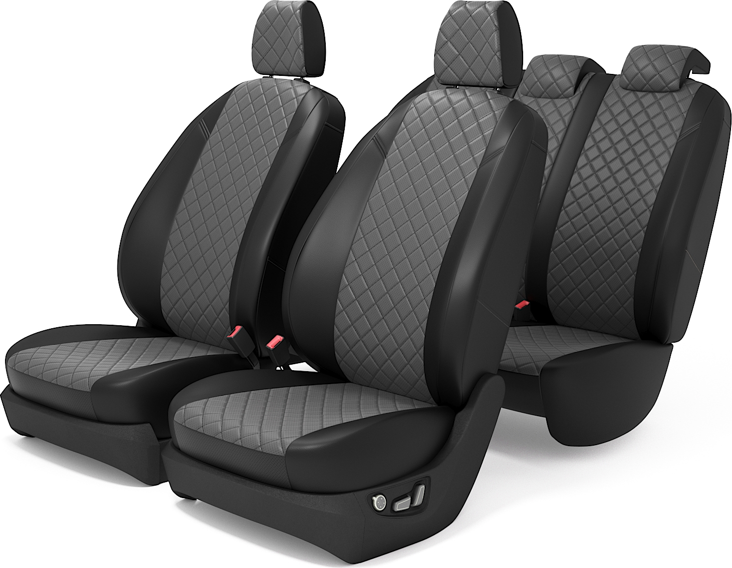 

Чехлы на сиденья для Вольво ХС40 (Volvo XC40 2017-2023) / AutoKot / PXC40i17gorombtser, Черный;серый, PXC40i17go