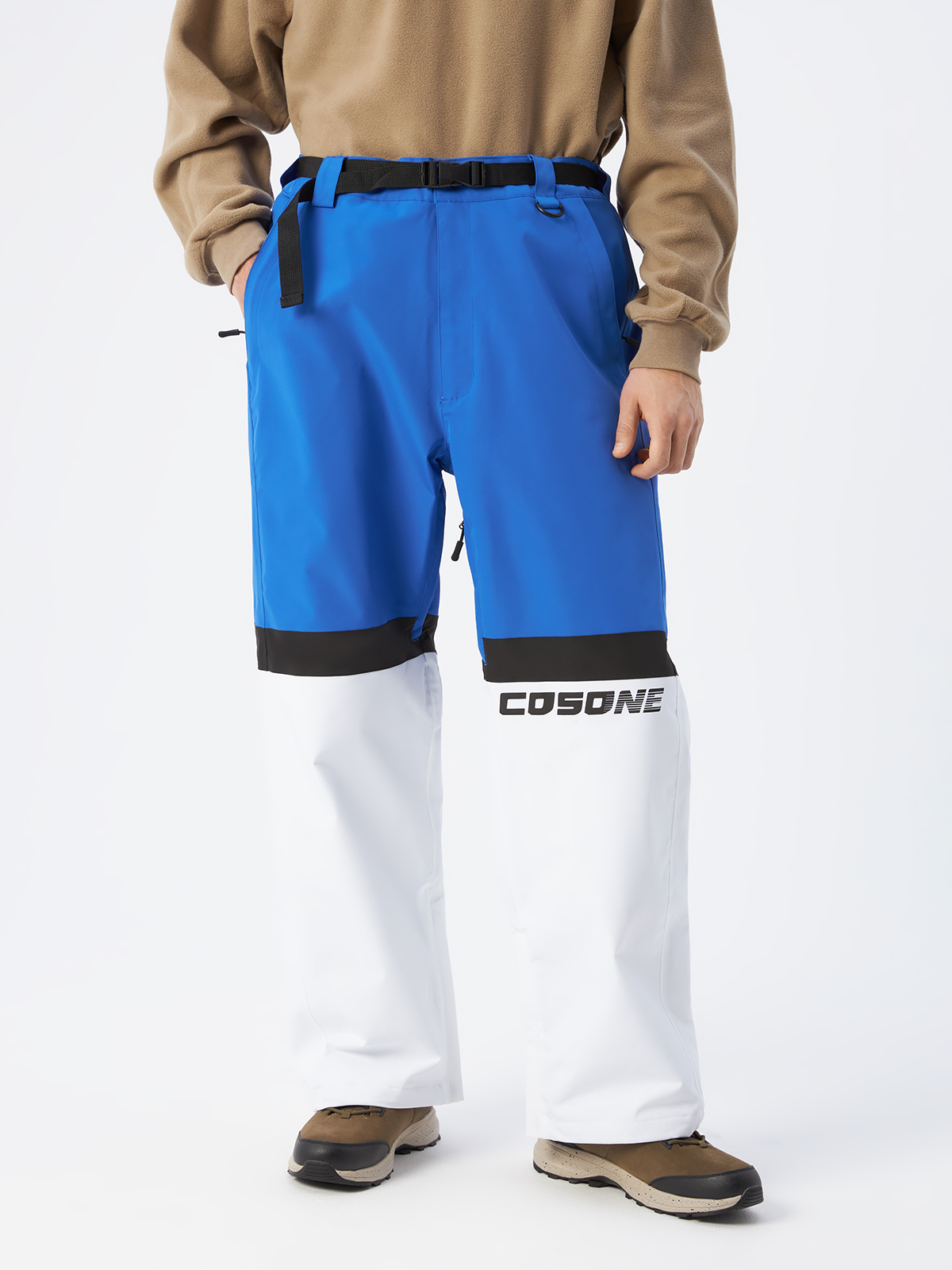 Спортивные брюки Cosone 22fk090603 бело-синий XL INT