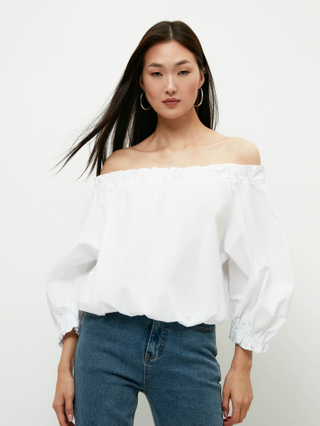 

Рубашка женская ZARINA 2266109309-2 белая XS, 2266109309-2