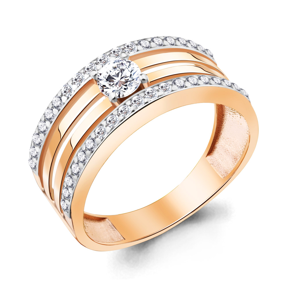 

Кольцо из серебра р. 18,5 AQUAMARINE 67223А_925_з, 67223А_925_з