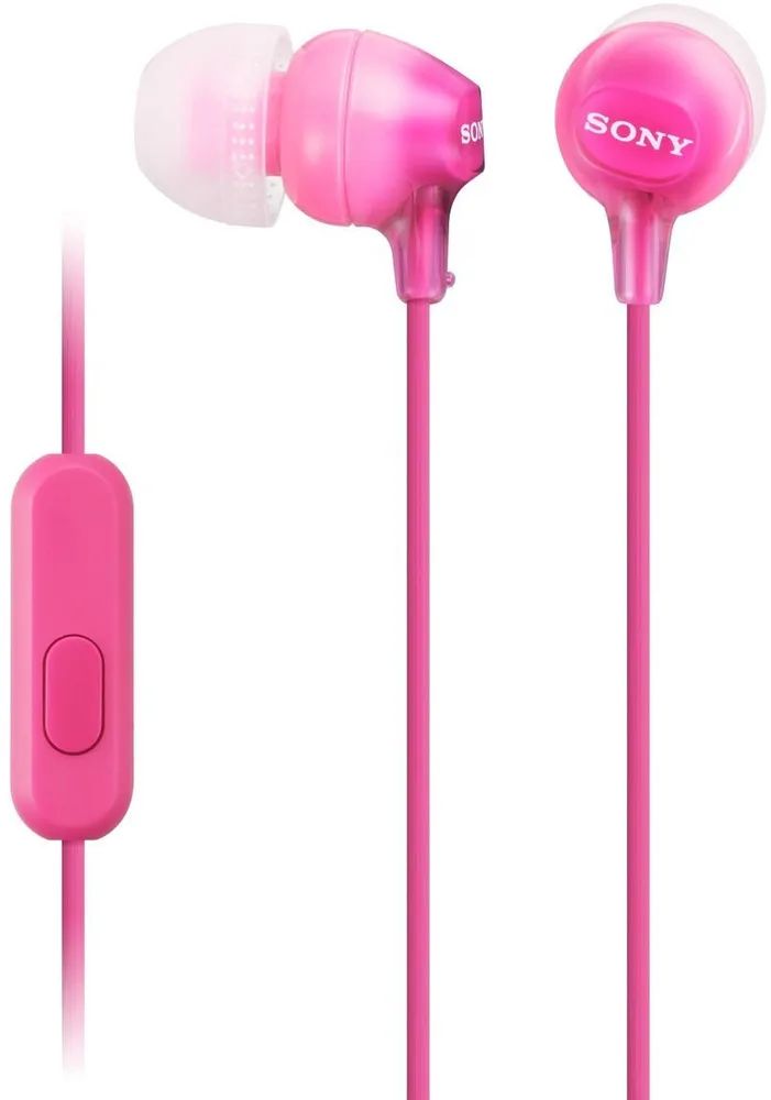 

Проводные наушники Sony MDR-EX15AP Pink, MDR-EX15AP