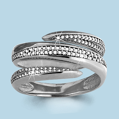 

Кольцо из серебра р. 20 AQUAMARINE 63660А_925_р, 63660А_925_р