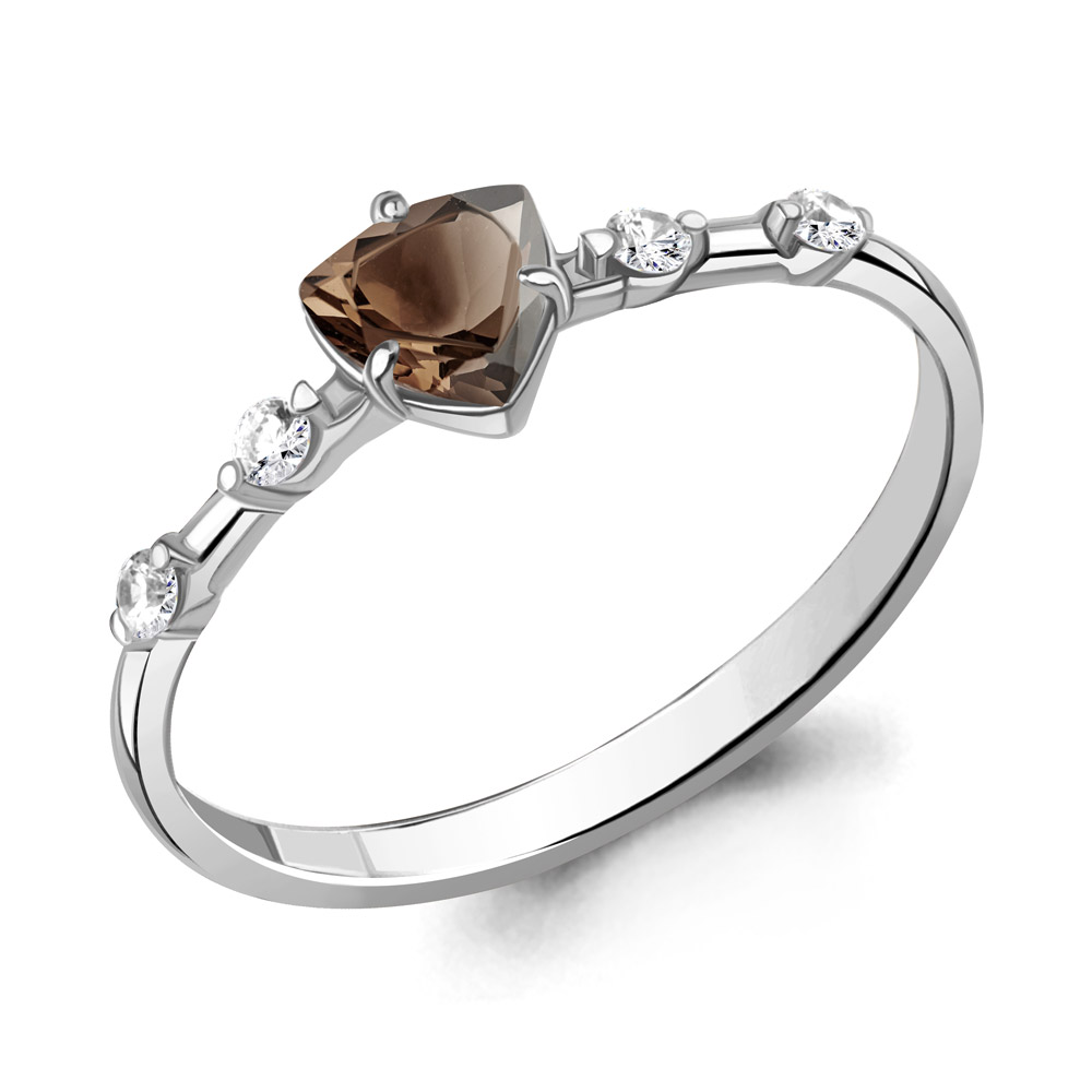 

Кольцо из серебра р.  AQUAMARINE 6779001А_925_р, 6779001А_925_р