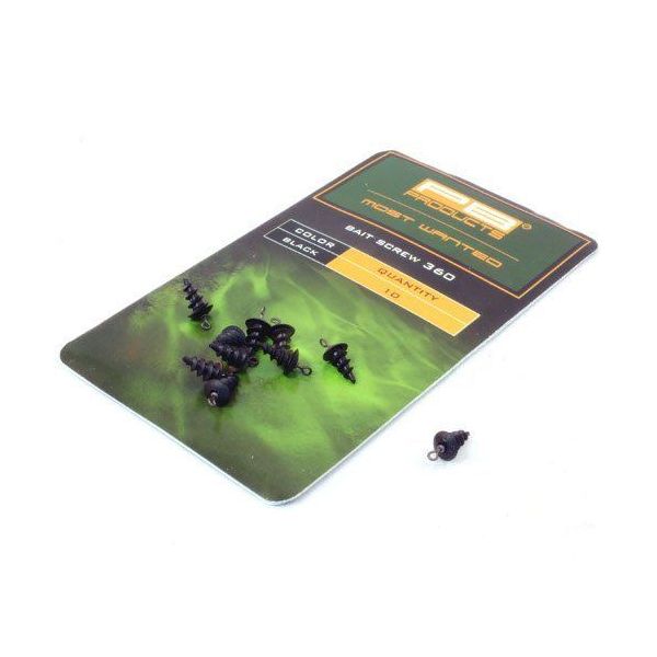 

Крепление для плавающих насадок PB Products Pop-Up Ring Bait Screw 360 - Clear/10шт.