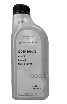 

Трансмиссионное масло VAG G065190A2