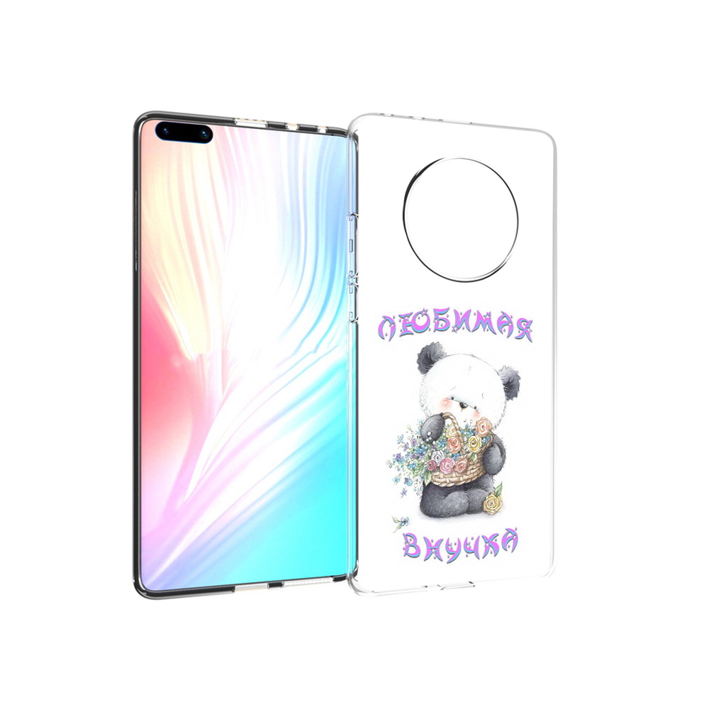 

Чехол MyPads Tocco для Huawei Mate 40 Pro Любимая внучка, Прозрачный, Tocco