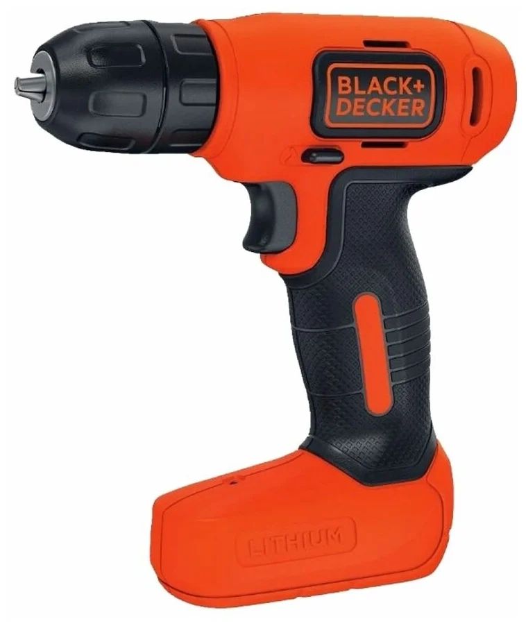 Аккумуляторная дрель-шуруповерт BLACK+DECKER BDCD8-QW аккумуляторная дрель шуруповерт   decker