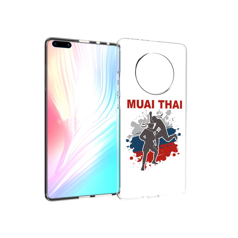 

Чехол MyPads Tocco для Huawei Mate 40 Pro Муайтай, Прозрачный, Tocco