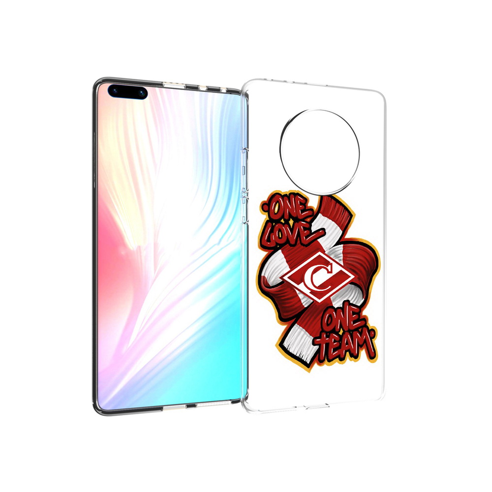 

Чехол MyPads Tocco для Huawei Mate 40 Pro Одна любовь-Спартак, Прозрачный, Tocco