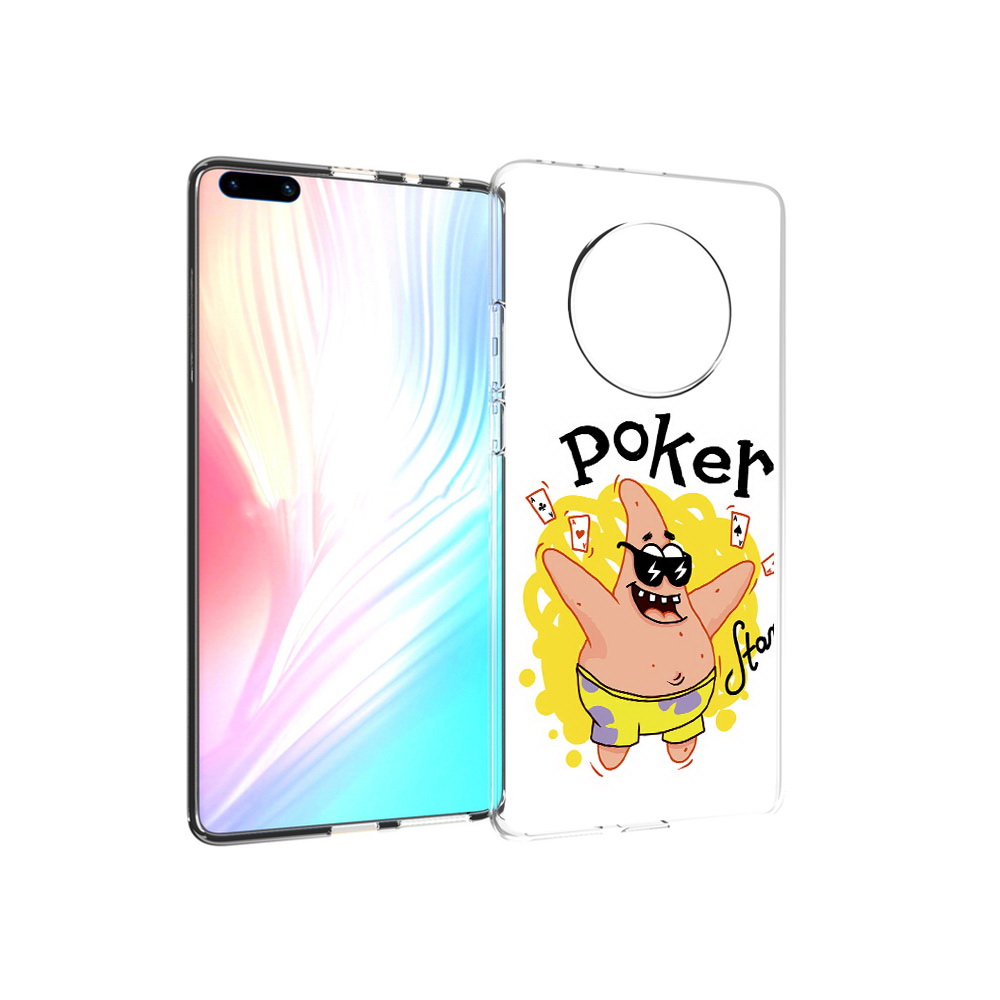 

Чехол MyPads Tocco для Huawei Mate 40 Pro Патрик, Прозрачный, Tocco