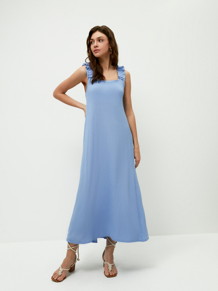 

Платье женское ZARINA 2266040540-41 голубое XL, 2266040540-41