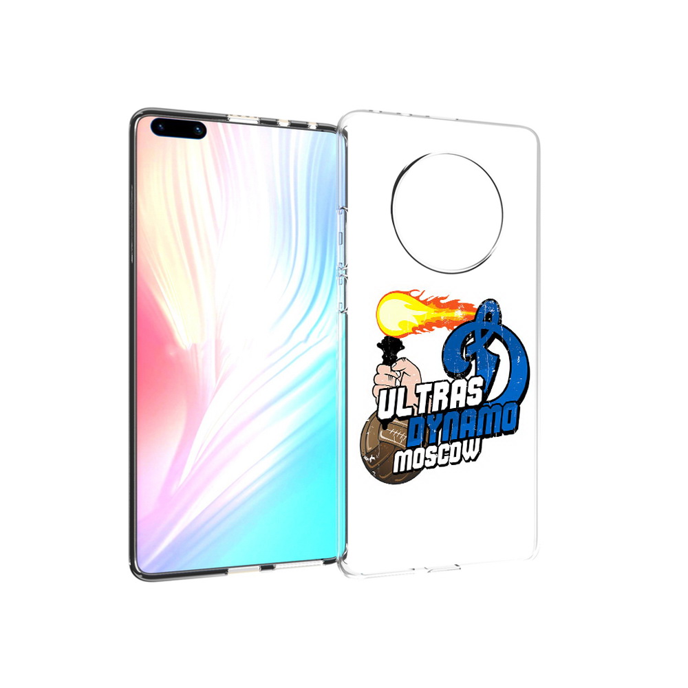 

Чехол MyPads Tocco для Huawei Mate 40 Pro ФК Динамо, Прозрачный, Tocco
