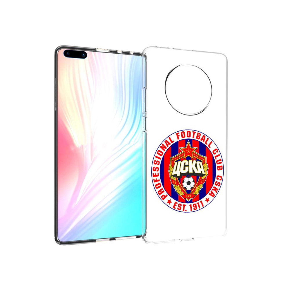 Чехол MyPads Tocco для Huawei Mate 40 Pro ФК ЦСК логотип